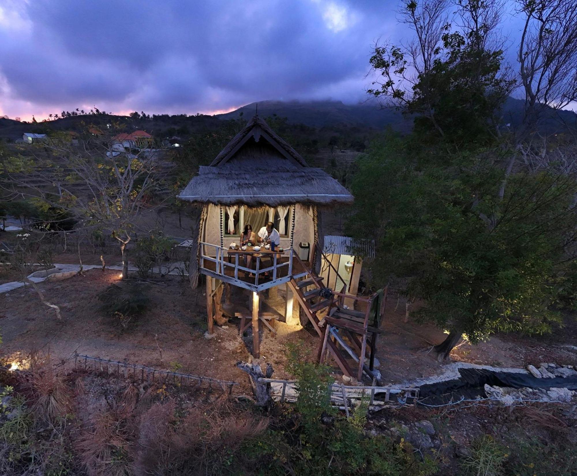 Eco-Tourist Dreamstay Treehouse Tanglad Buitenkant foto